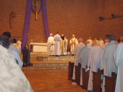 C�l�bration de la Messe Chrismale par notre Ev�que Jean-Paul Jaeger 